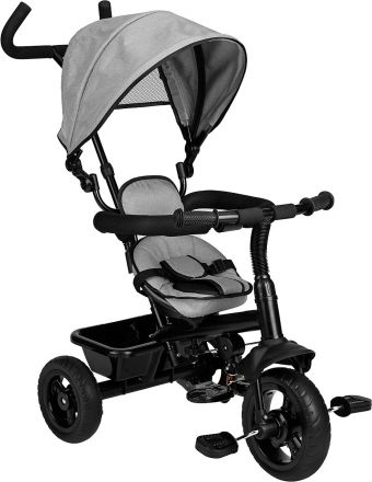 Детский трехколесный велосипед Qkids Mila gray